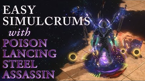 [3.12] SO FUN BUT SO LAGGY. Poison Lancing Steel Assassin.