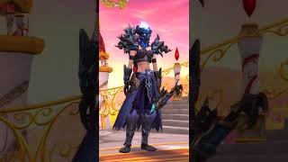 MIDNIGHT Hunter TRANSMOG #wow #worldofwarcraft #warcraft #gaming #transmog #shorts #sylzara