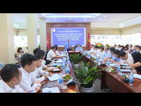 Video Học viện Hành chính Quốc gia phải trở thành trung tâm... - youtube