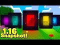 REAZIONE ALLE NUOVE DIMENSIONI DI MINECRAFT!!