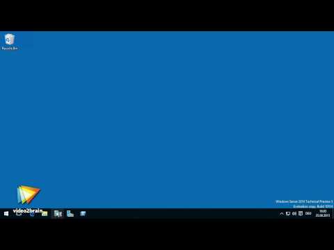 Windows Server 2016 Preview Tutorial: Wichtige Neuerungen in Windows Server 2016 |video2brain.com