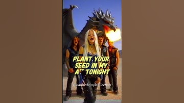 "Plant Your Seed In My ***" - Dragonshaft (2000s Power Metal VHS Video)