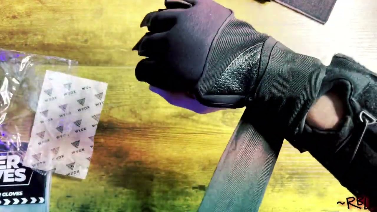 UNBOXING & DEMO of WYOX Gel Premium Hand Wraps for Boxing Gloves, Quick 80cm Wrist Wraps