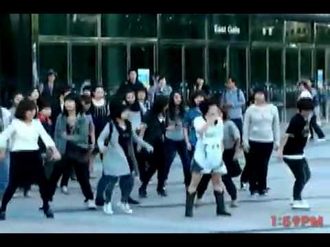 "Again & Again" (2PM) Flash Mob - Hottest (Korean) {Park Jaebum [LEADER] (박재범) Plz Comeback}