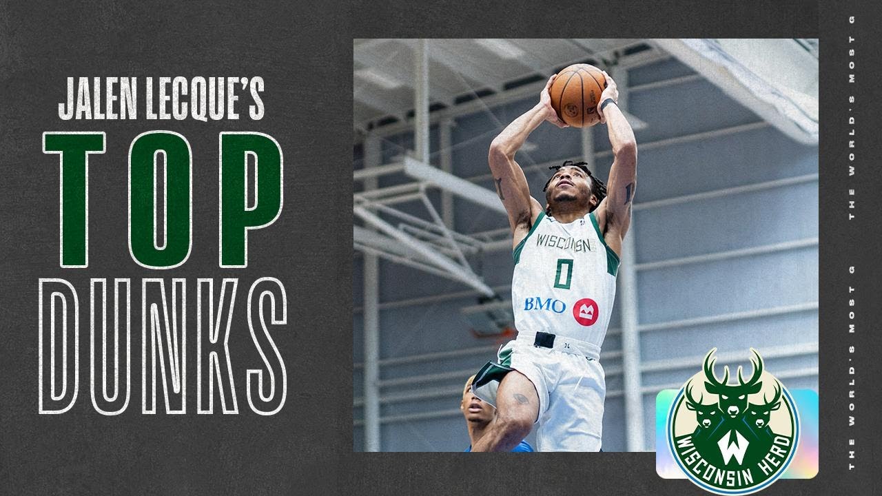 Jalen Lecque's CRAZIEST DUNKS of the 2021-22 Season