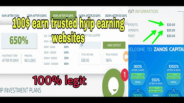 Zanos.capital review | abstrend.net deposit live