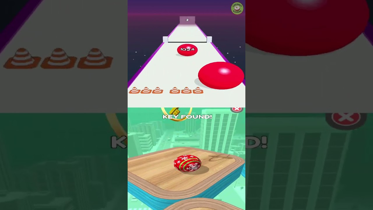 Ball Run 2048 vs Going Balls😍💯😍🔥