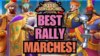 NEW Strongest RALLY Marches for Cavalry, Infantry and Archers! Rise of Kingdoms