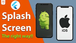 Flutter Tutorial - Native Splash Screen [2022] Real Splash Screen