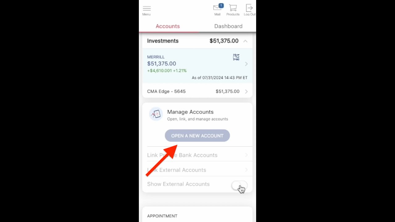 How to Open a Roth IRA at Bank of America app - YouTube
