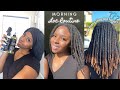 MORNING LOC ROUTINE | COUNT MY LOCS WITH ME