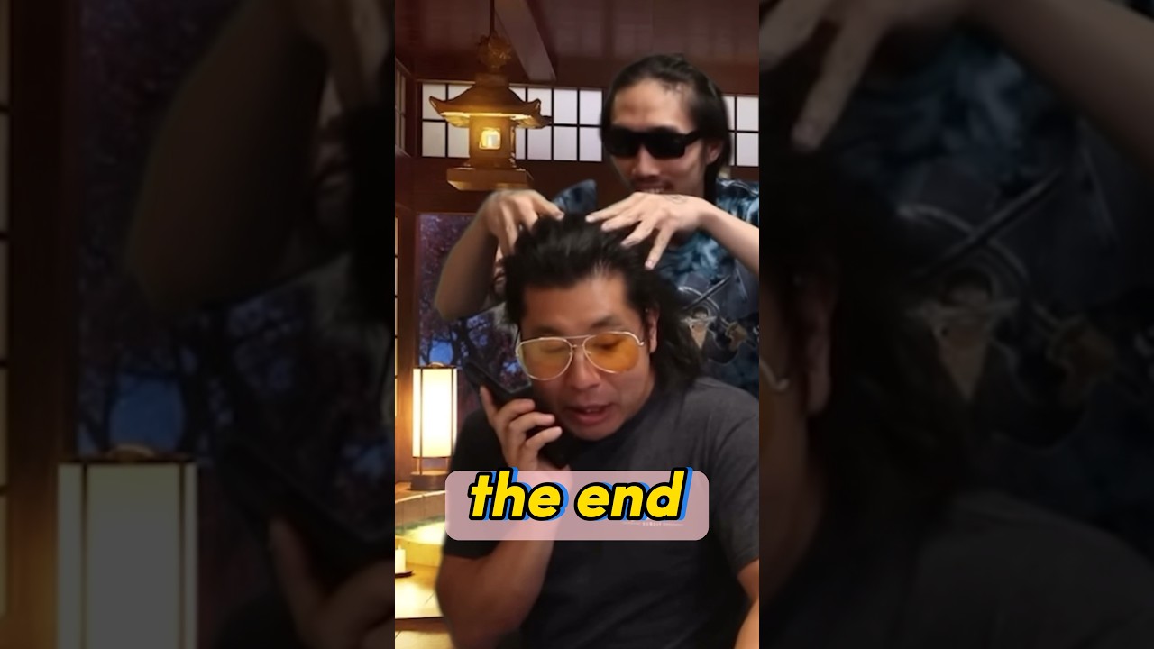 Japanese guy performs scene from “Taken”