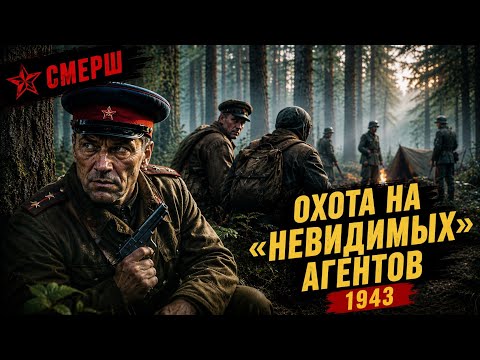  СМЕРШ НАЧАЛ ОХОТУ НА «НЕВИДИМЫХ» АГЕНТОВ — ПАРТИЗАНСКИЕ ЛЕСА 1943