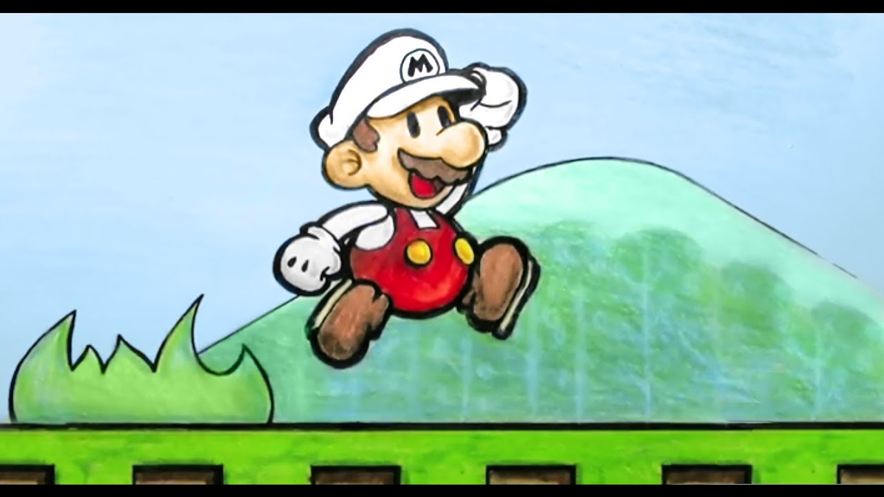 Featured image of post How To Draw In Paper Mario Style As you walk along pleasant path you draw near the koopa bros