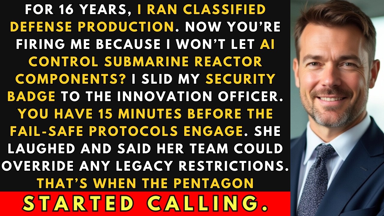 Navy Engineer Neutralizes Innovation Officer With Defense Plant Shutdown | Manufacturing Revenge