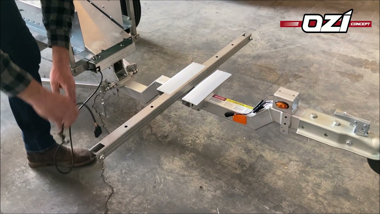 TUTORIAL-PREPARE MOTORCYCLE TRAILER FOR LOADING