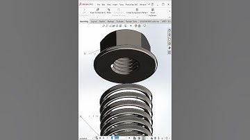 Solidworks Animation - Bolt Nut Spring