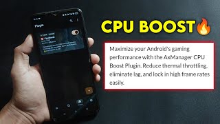 Maximize your Android's gaming performance with the AxManager CPU Boost Plugin