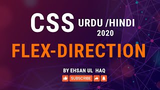 CSS Flexbox direction | Flexbox row | Flexbox Column Tutorial in Hindi / Urdu | Ehsan UlHaq