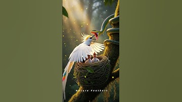 Mother Bird Protects Nest 🐦🥚 | Snake Attack in Forest #wildlife #birds #animals #nature #babybirds
