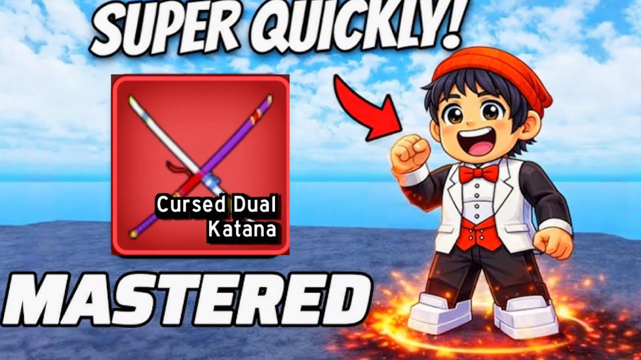 Finally I mastered the Cursed Dual Katana (CDK) Sword in Blox Fruits ...