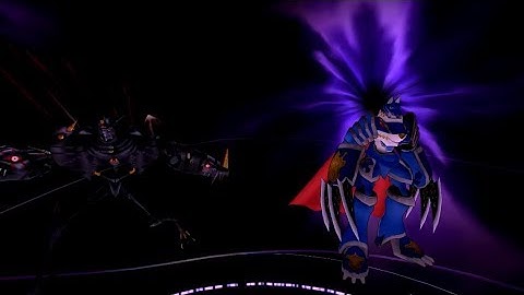 Omegamon Zwart D ONE HOUR COOP - Digimon Links