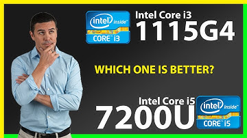 INTEL Core i3 1115G4 vs INTEL Core i5 7200U Technical Comparison