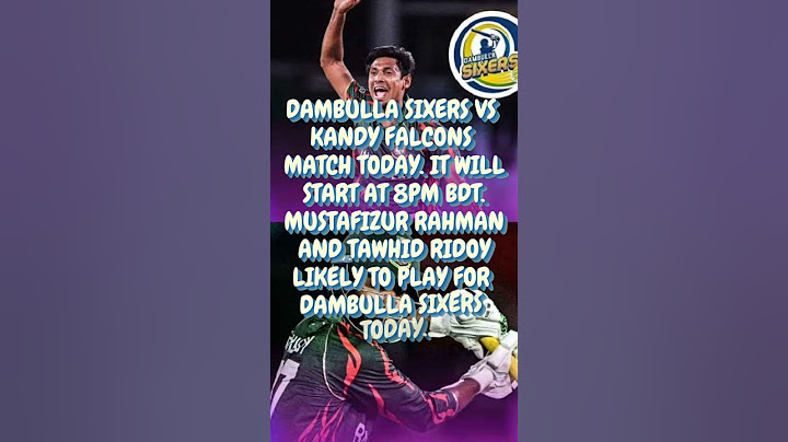 Dambulla Sixers vs Kandy Falcons match today at 8pm bdt #lpl #lankapremierleague2024 #lpl2024