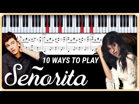 how-to-play:-shawn-mendes-&-camila-cabello---señorita-|-piano-tutorial-lesson-+-sheets-+-chords