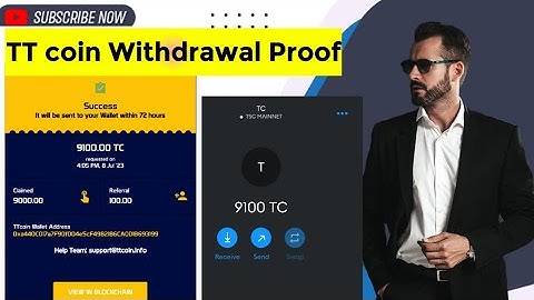 TT Coin network withdrawal Update direct to 3 wallets | TC wallet pro | Trust wallet | Metamask