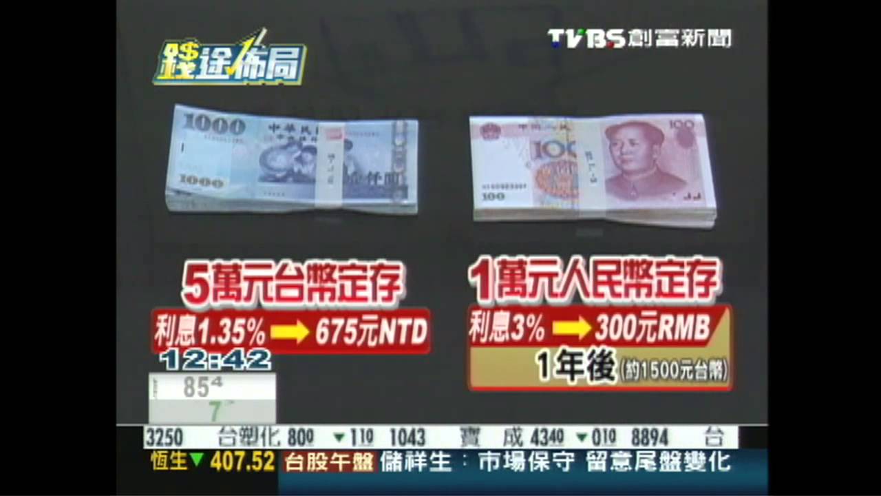 高利定存吸年終！　人民幣一年期3.5%