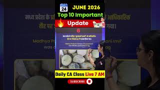 24 June Current Affairs | Daily Current Affairs| Today Current Affairs #testbookbanking