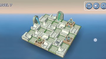 Classic - Mix - Level 7 | Flow Water Fountain 3D Puzzle | Walkthrough, Gameplay, No Commentary