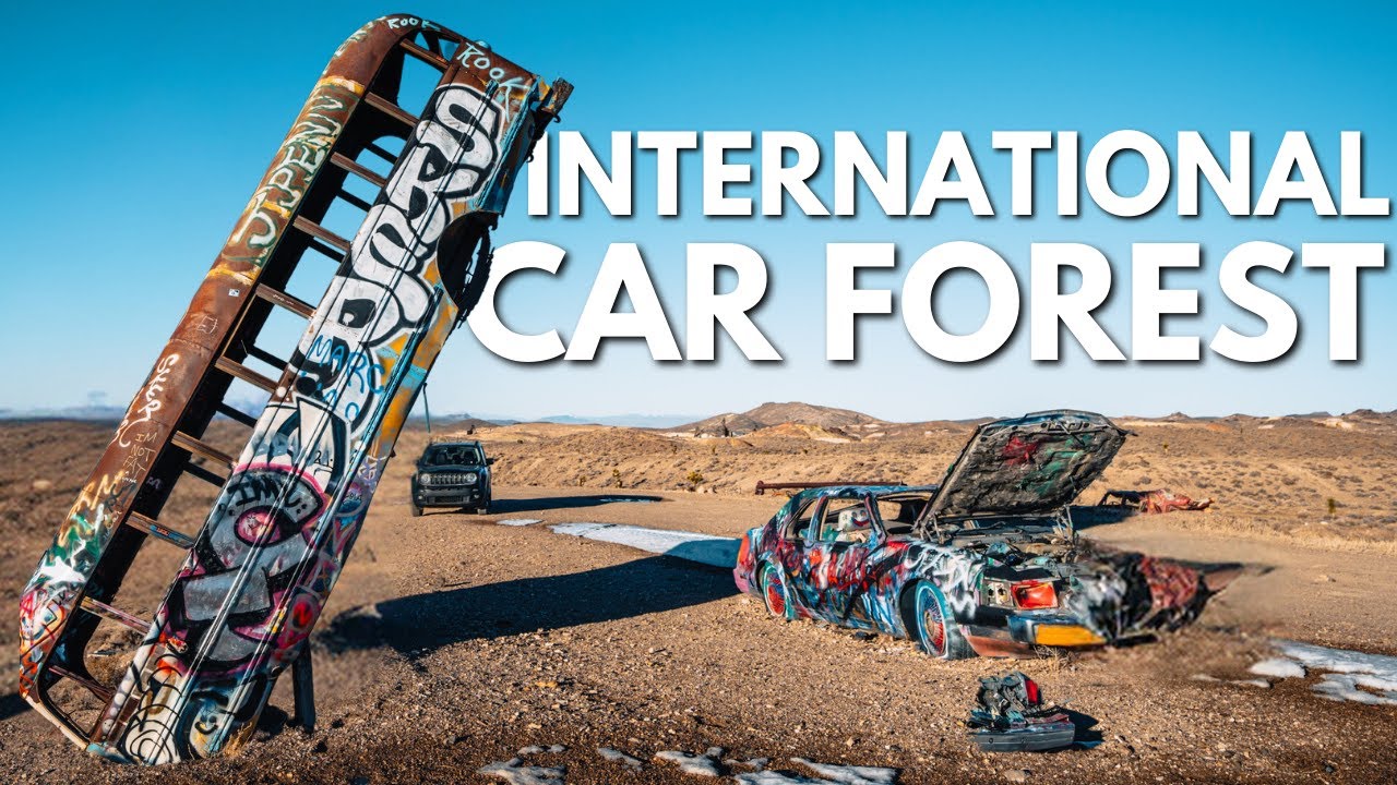 Exploring the International Car Forest in Nevada YouTube