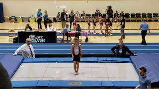 Kansas State TNT meet 2019 trampoline level 3