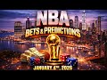 🏀NBA PICKS, BEST BETS, SPREADS, PLAYER PROPS💰 1/4/26