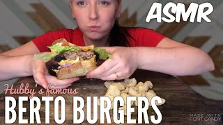 BERTO BURGERS ~ ASMR MUKBANG Relaxing Eating Sounds