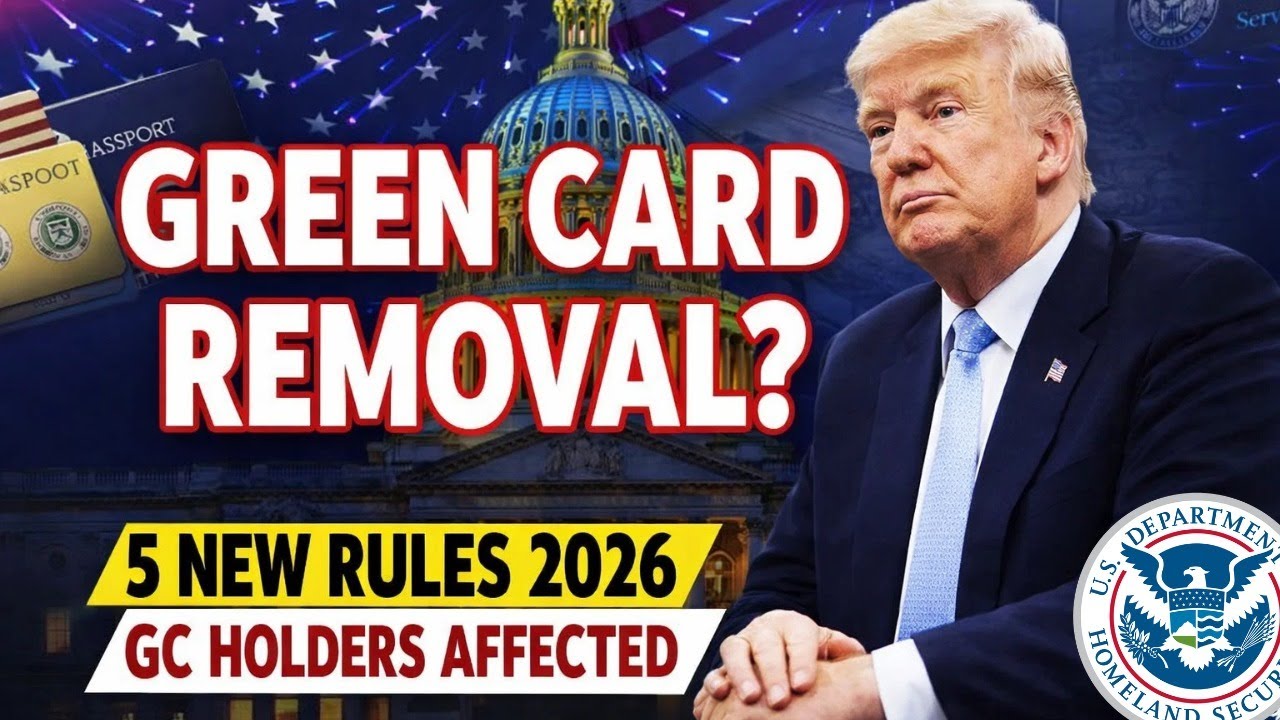 Trump’s 2026 Immigration Plan Explained — Are Green Cards at Risk?