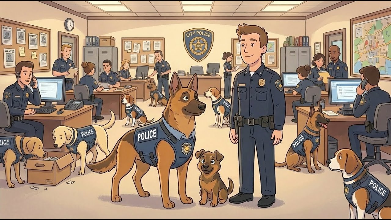The Police Dog 🐕👮🏻‍♂️  — Hero of the Day