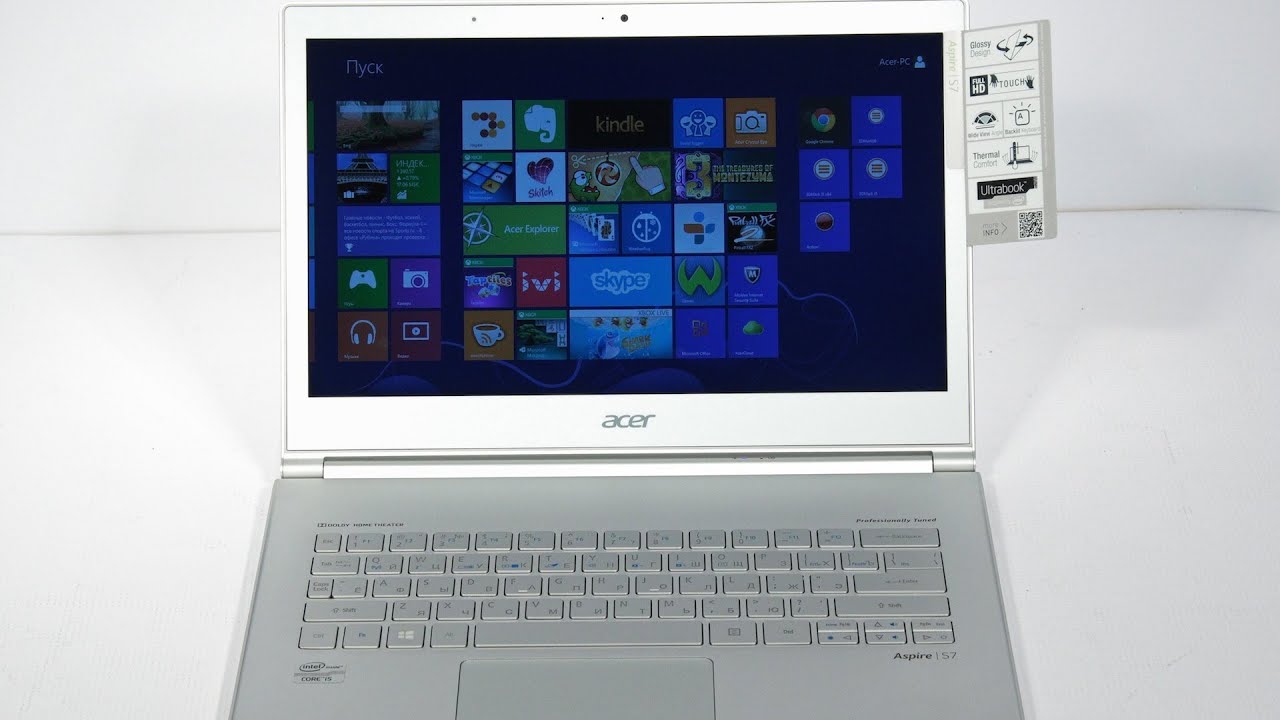 Ноутбук Acer Aspire S7 Цена