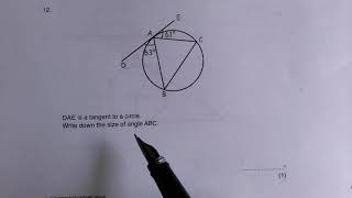 Circle Theorems using Corbett maths' questions