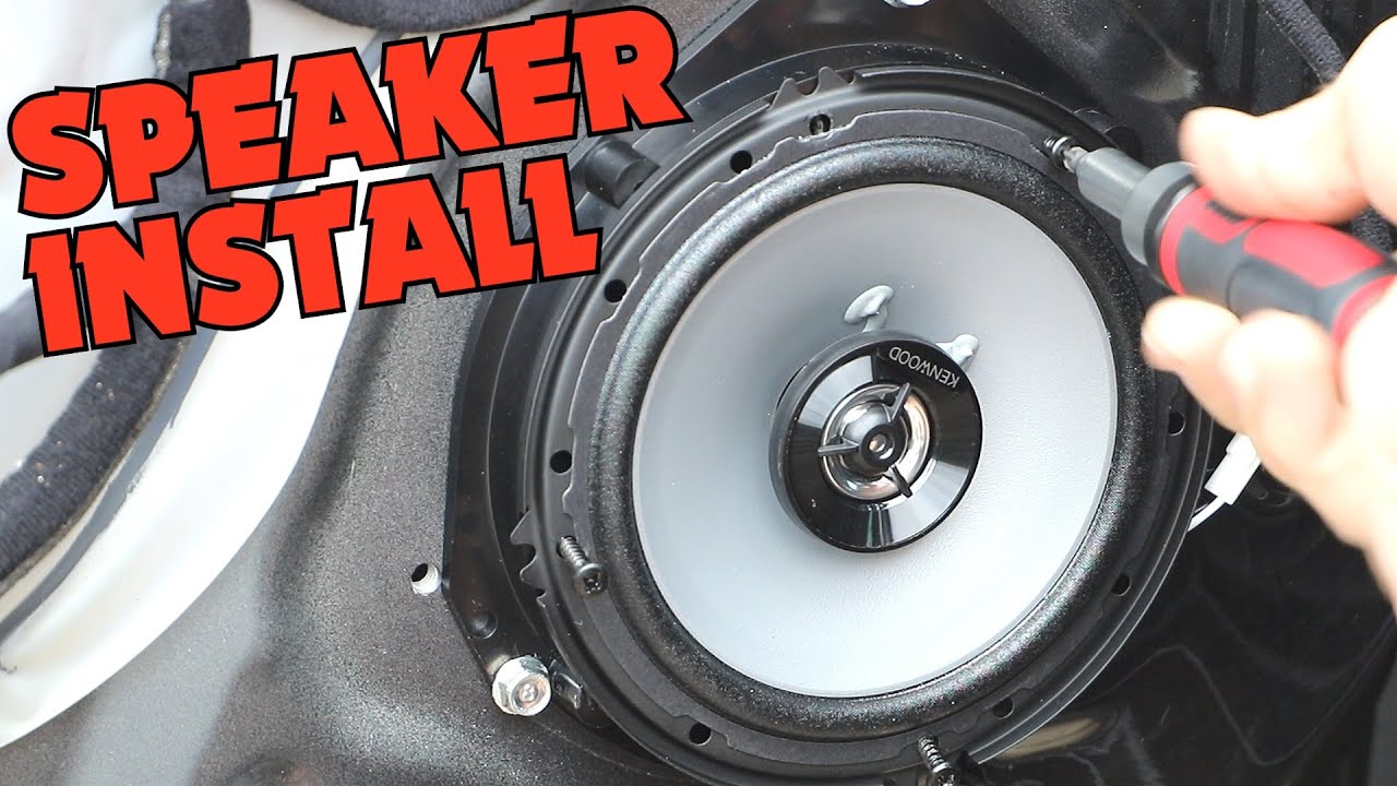 Kia Rio Speakers Install 2012-2017 - KFC 1666s Unboxing YouTube