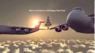 The epic Christmas split of Chuck Norris
