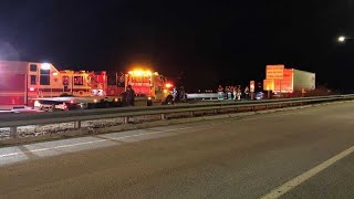 Multi-vehicle crash in Lincoln sends 3 people to the hospital