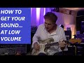 How to get your sound at low volume  guitar junkie ep42 marshall fender angrygorilladistortion