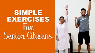 10 Easy & Simple Exercises for Senior Citizens | Fit Tak screenshot 2