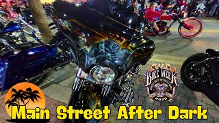 Casual Night Walk Daytona MAIN STREET Bike Week 2025