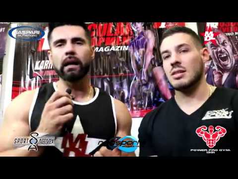 ALEXANDER HERRERA ENTREVISTA A DAVID SÁNCHEZ MEN'S PHYSIQUE PARA MD LATINO TV EN LA EXPO SPORT FITNE fisicoculturismo natural