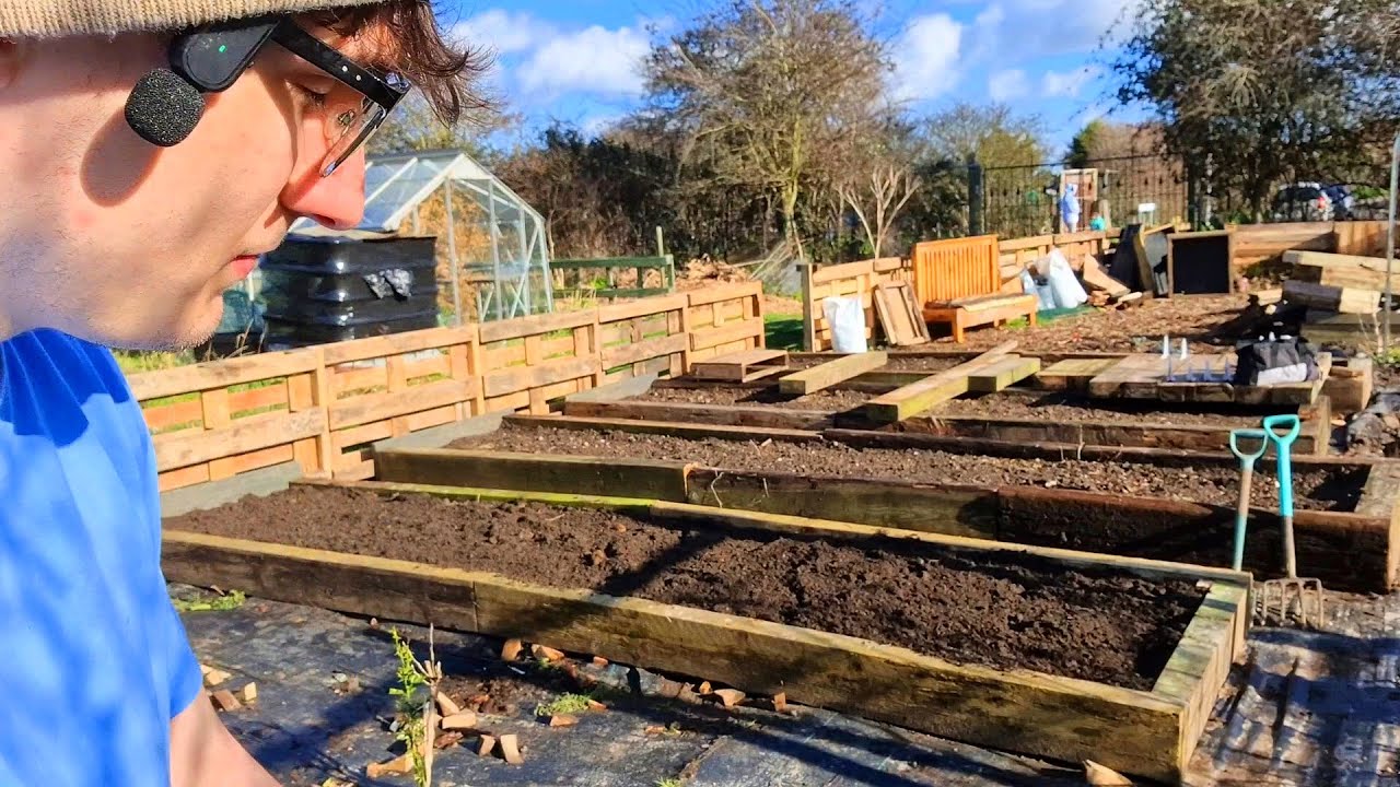 Building the FINAL Allotment Raised Bed Alfie's Agriculture YouTube