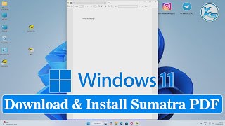 ✅ How To Download And Install Sumatra PDF On Windows 11